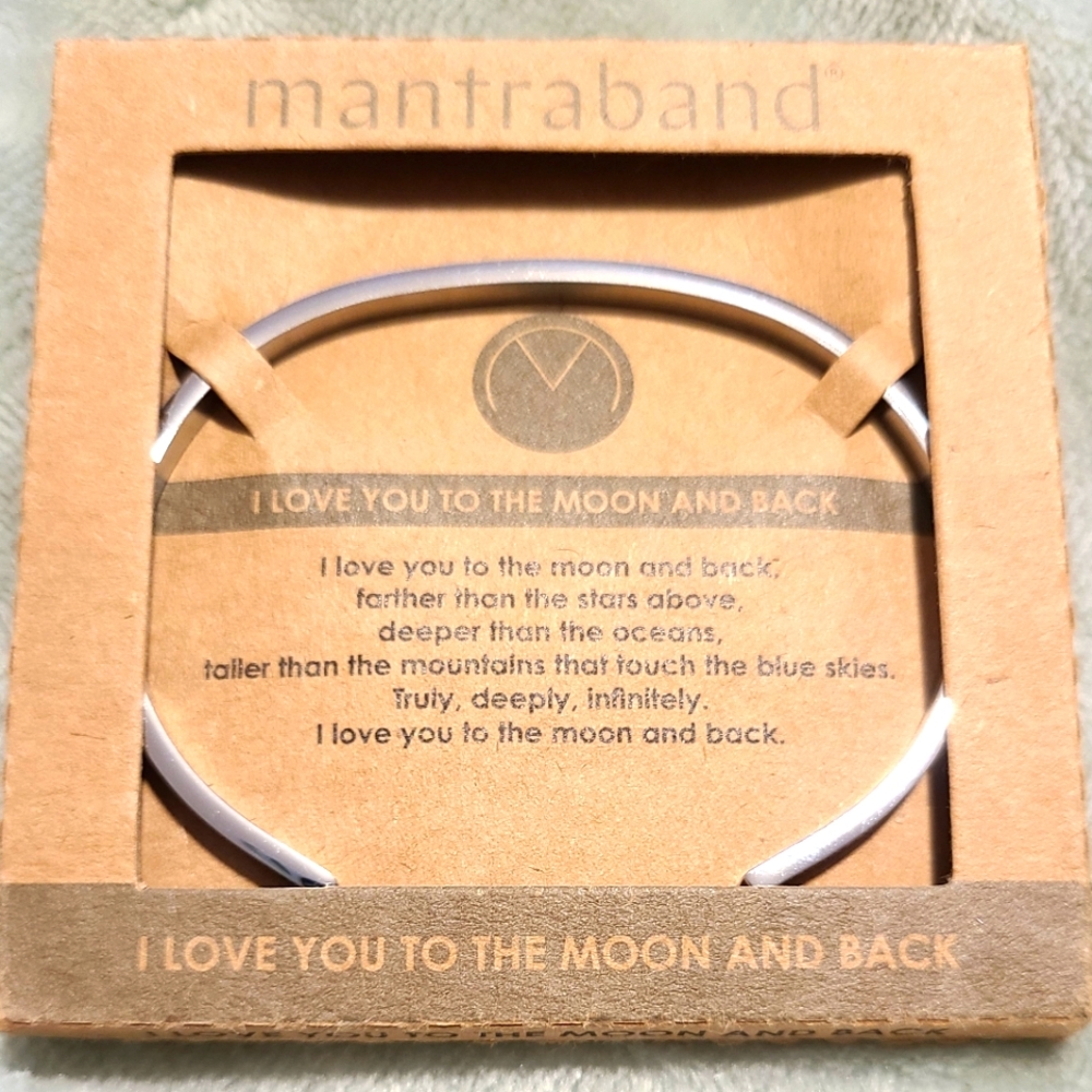 MantraBand I LOVE YOU TO THE MOON AND BACK